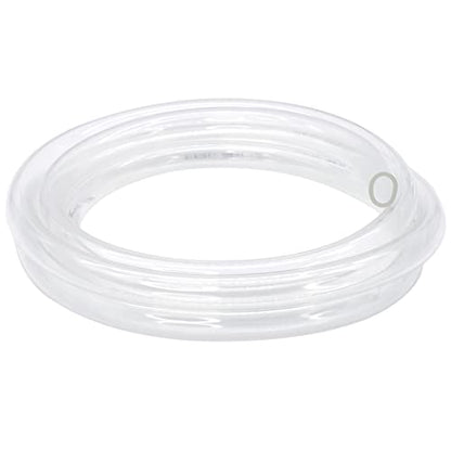 DAVCO 3/16" ID x 50ft Clear Vinyl Tubing, Low Pressure Flexible PVC Tubing, Heavy Duty UV Chemical Resistant Lightweight Plastic Vinyl Hose, BPA Free and Non Toxic
