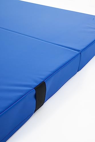 We Sell Mats Bifolding Gymnastics Crash Landing Mat Pad, Safety for Tumbling, Back Handspring Training and Cheerleading - size: 4 ft x 4 ft x 4 Inch