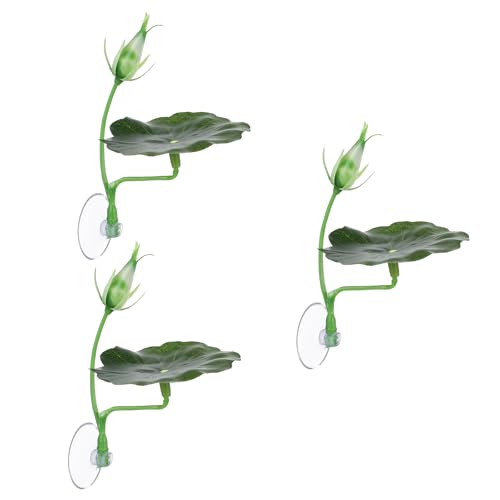 Betta Hammock, 3 PCS Betta Leaf Fish Tank Decor for Aquarium Plastic Fishes Playing Toy Practical Soft Fish Resting Spot Tank Aquarium Decoration with Suction Cup for Sleeping Resting Hiding Playing