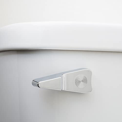 Qualihome Toilet Tank Flush Lever Replacement for American Standard (Chrome, Straight Arm) - style: Chrome, Straight Arm