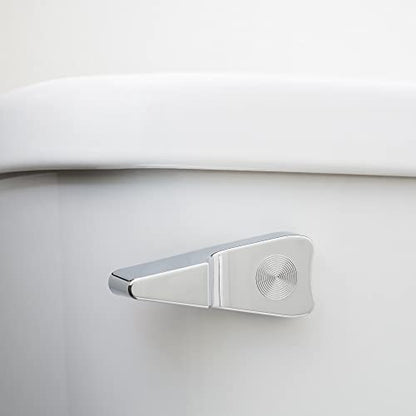 Qualihome Toilet Tank Flush Lever Replacement for American Standard (Chrome, Straight Arm) - style: Chrome, Straight Arm
