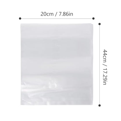 ABOOFAN 50pcs Leak-proof Plastic Fish Shipping Bags 20x44cm Thick Aquarium Transport Storage for Live Fish Packing and Transport