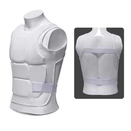 Taekwondo Chest Guard, Unisex Adult Child Taekwondo Karate Chest Guard Vest Boxing Karate Breast Protector Accessory Sports Protective Gear - size: Medium