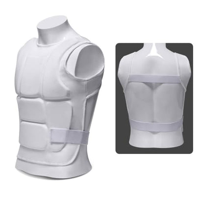 Taekwondo Chest Guard, Unisex Adult Child Taekwondo Karate Chest Guard Vest Boxing Karate Breast Protector Accessory Sports Protective Gear - size: Medium