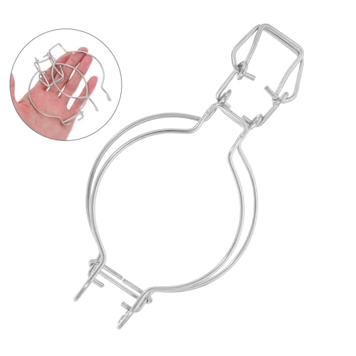 6pcs Mason Jar Wire Clamp Stainless Steel Clips for Mason Jars Replacement Lid Clip Airtight Glass Storage