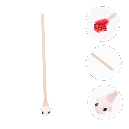 Betta Training Wand for Fish Activity Interactive Stick for Betta Fish Promotes Healthy Engagement Aquariums Wooden Design