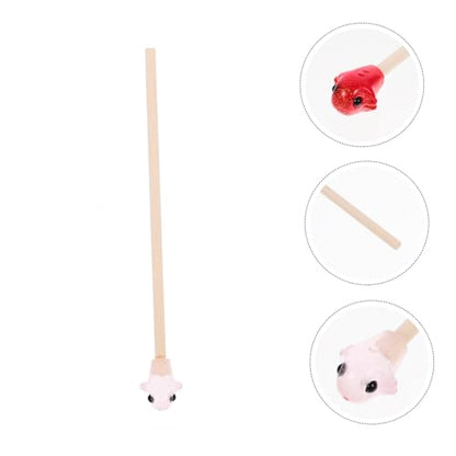 Betta Training Wand for Fish Activity Interactive Stick for Betta Fish Promotes Healthy Engagement Aquariums Wooden Design