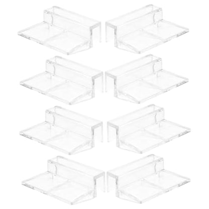 Aquarium Lid Holder Clips Fish Tank Lid Bracket for Glass Cover 10mm Rimless Tank Support