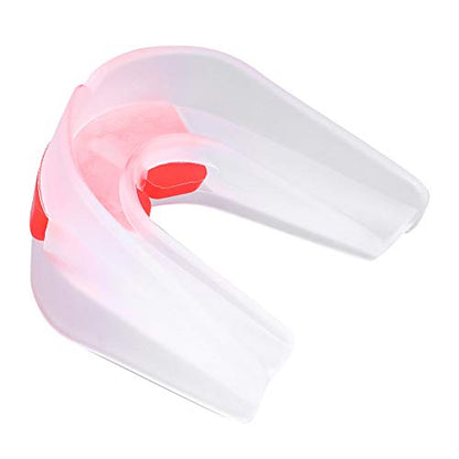 Double Sided Adult Teeth Tooth Protector Boxing Taekwondo Accessory, Safetguard Double Mouthguard, Double Sided Boil and Bite