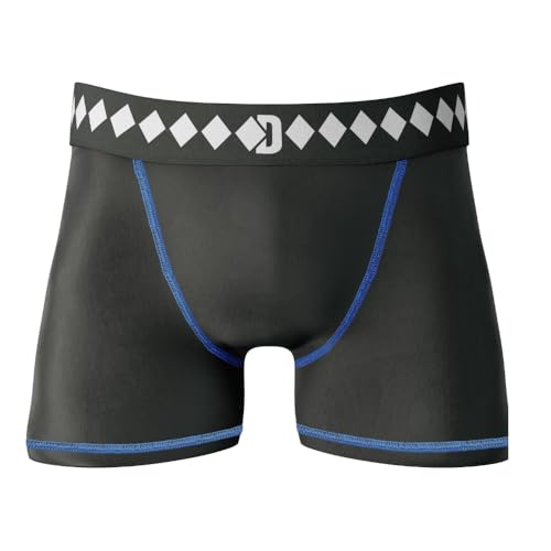 Diamond MMA Compression Jock Short with Built-in Jock Strap & Athletic Cup Groin Protection System - size: X-Large, style: Adult