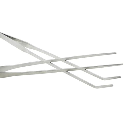 2PCS Aquarium Tools 27cm Extended Aquatic Plant Tweezer Stainless Steel Brushed Aquatic Plant Clip for Medical Use Sewing Gardening