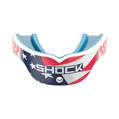Shock Doctor Gel Max Power Carbon Convertible Mouth Guard - color: Stars & Stripes, size: Youth