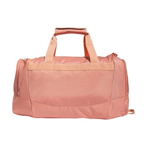 adidas Unisex Defender 4 Small Duffel Bag - color: Wonder Clay/Onix Grey/Silver Metallic, size: Small (38L)