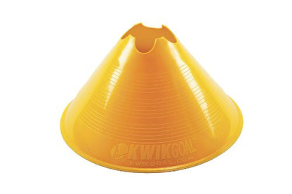 Kwik Goal Jumbo Disc Cones, Pack of 12 - color: Yellow