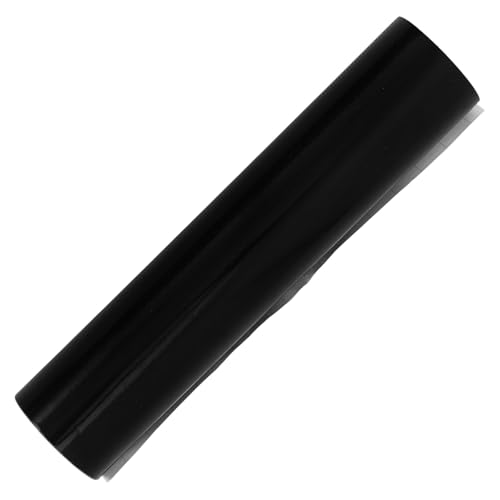 Matte Black Self-Adhesive PVC Vinyl Sheet for Craft Cutting Machines, Waterproof Permanent Vinyl Roll 30cm X 50cm for DIY Stickers, Decals, Aquarium Background and Scrapbooking