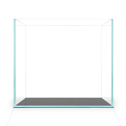 2 Gallon Clear Glass Cube Rimless Tank - Space Saving Aquarium - 7.87 x 7.87 x 7.87 inches