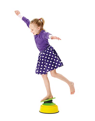 GONGE Build N' Balance Accessories- Balance Course For Sensory Exploration And Balance Training - style: Connector - Small