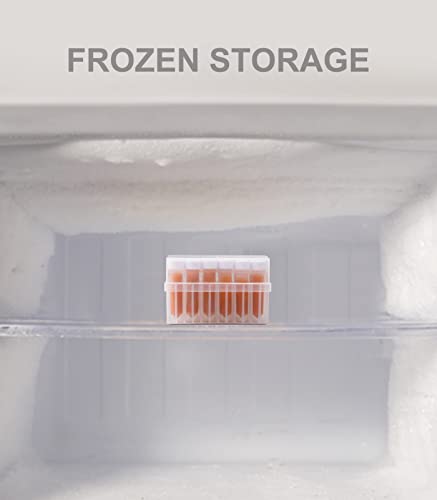 Aquarium Baby Brine Shrimp Dispense Storage Container Collection Tubes Kit for Brine Shrimp Hatchery 12 x 1.5ml