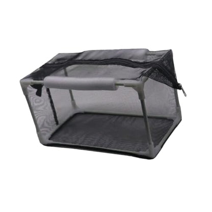 Aquarium Separation Net Breeding Box Pp Frame Multifunctional Nylon Mesh for Fish Spawn Hatchery Lightweight Accessories, 32x17x17cm
