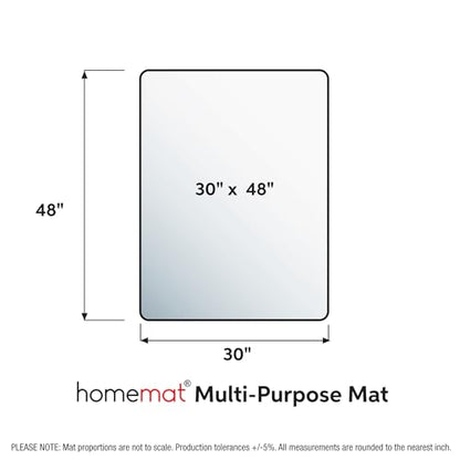 Floortex® Homemat® Rectangular Multi-Purpose Mat - 30" x 48"