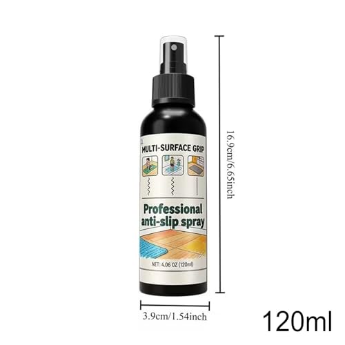 Yoga Mat Anti-shift Spray, No Sticky Residues, 120ml, Gym Mat Cleaning Solution, Fitness Equipment Cleaning Spray, Odor-Neutralizing Action, For Home Studio Room Gear Women Men Beginners