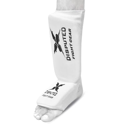 XD Elastic Cloth Shin Instep, Professional Training MMA Muay Thai Kickboxing Sparring Boxing Leg & Foot Protection for Kids and Adults 2X - size: X-Small