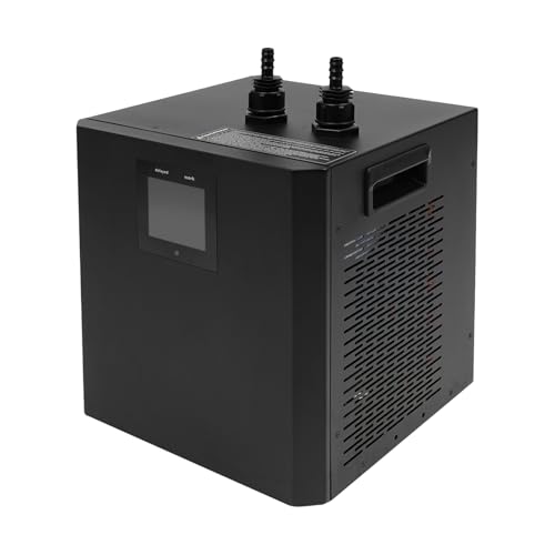 Aquarium Chiller, 300L/79.25Gal Aquarium Cooler, Aquarium Water Chiller with LCD Display, Fish Tank Water Chiller, Hydroponics Cooling System for Water Weeds Axolotl Jellyfish Coral Shrimp - size: 300L/79.25Gallon