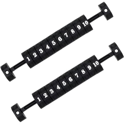 2 Pcs Table Football Counter, Score Goal Counter, 10 Numbers Scoring Score Counter Indicator for Air Hockey, Shuffleboard