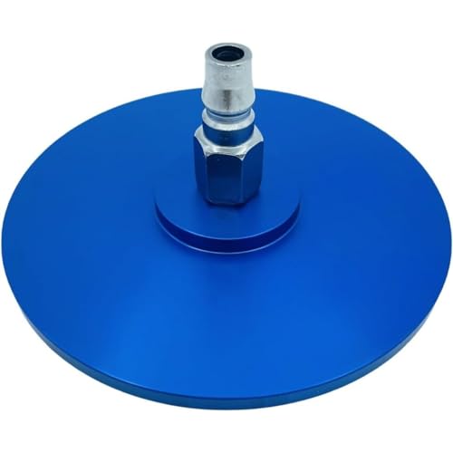 Vac-U-Lock Suction Cup Adapter Quick Connect Device Accessories for Cupping Machine Durable Aluminum 3.94 Inch Strong Suction Cups Compatible with Vac U Lock Systems Replacement Parts (Blue) - color: Blue