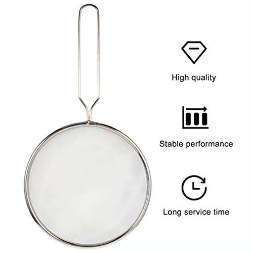 STOBOK 2pcs Pet Sand Shovel Reptile Sand Scoop Mesh Skimmer Scooper Pet Poo Shovel Kitchen Strainer Cat Litter Scoop Mesh Strainer Premium Sand Shovel Climbing Pet Barbed Wire Fine Mesh