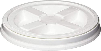 3.5 Gallon Food Grade BPA Free Made in USA containers Bucket Pail with Air-Tight screw on Lid (Pack of 3)