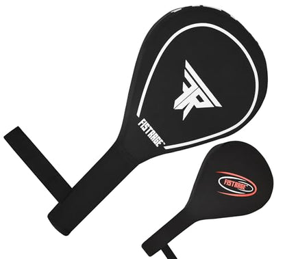 FISTRAGE Taekwondo Double Kicking Durable Strike Pads for Martial Arts Karate MMA Punching Striking Boxing Paddles Kickboxing Training Combat Sports Karate Target (Sold as Single piece)