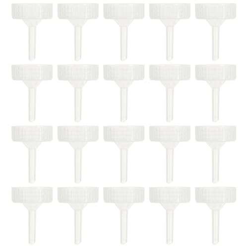FOMIYES 20 Pcs Brine Shrimp Incubator Bottle Caps Aquarium Hatchery Kit for DIY Shrimp Egg Hatching