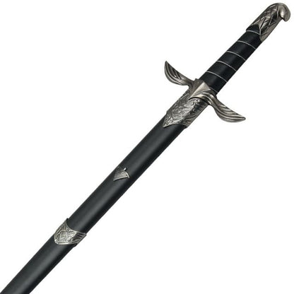 Armory Replicas™ - Epic Dark Eagle Assassin Medieval Sword - of Stainless Steel Power Design with Spread Eagle Wings Cross Guard and Fierce Eagles Head Pommel