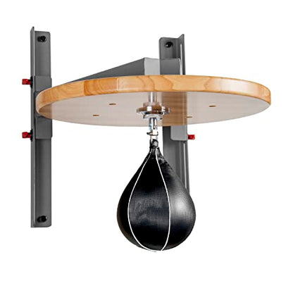 XMark Wall Mounted Speed Bag Platform with Shackle Swivel for MMA and Boxing