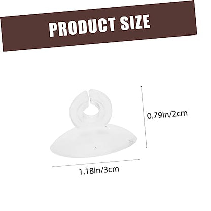 Fish Tank Supplies 25 Pcs Cup Aquarium Air Holder Silicone Clip for Airline Tubing CO2 Tubing