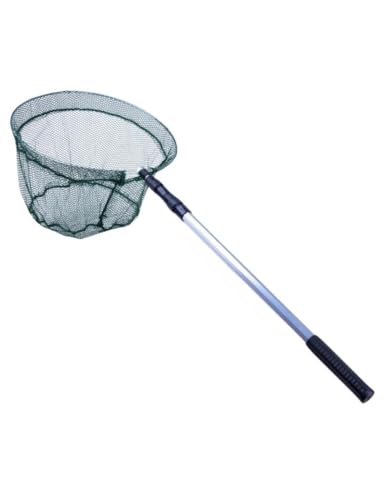 135cm/53.15in Aluminum 3 - Section Telescopic Fishing Landing Net - Collapsible Ultra - Light Fish Net for Anglers