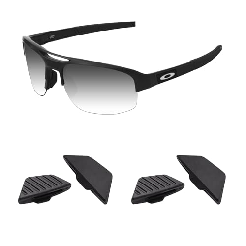 Acefrog 2 Pairs Upgraded Nose Pads for Oakley Mercenary OO9424 Sunglasses, Push-in Nose Piece Replacement, Anti-Slip, Black