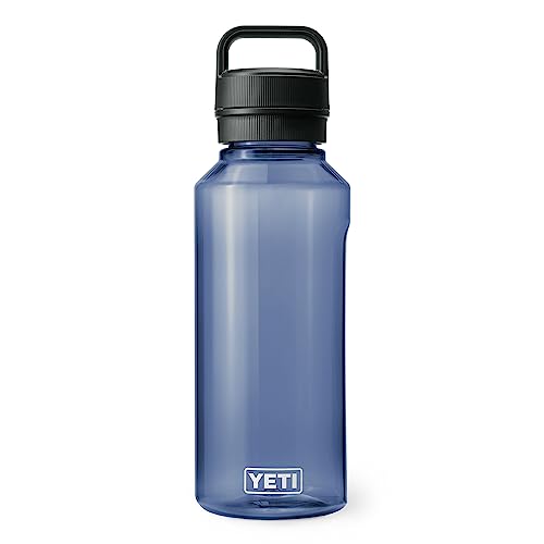 YETI Yonder Water Bottle with Yonder Chug Cap, Lightweight, Leakproof and BPA-Free - color: Navy, style: 50oz