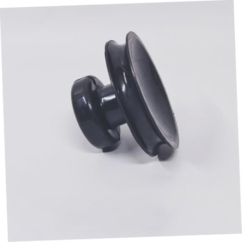ORFOFE 4pcs Heavy Duty Suction Cups for Aquarium Meditation Bowl Black Large Diameter Strong Adhesion