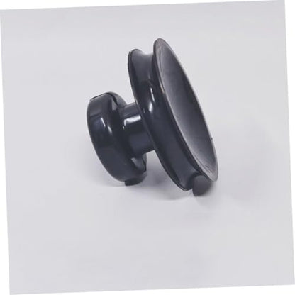 ORFOFE 4pcs Heavy Duty Suction Cups for Aquarium Meditation Bowl Black Large Diameter Strong Adhesion