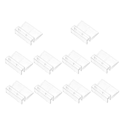 10pcs Fish Tank Cover Holder Brackets Acrylic Support Frame for Aquarium Lids Safe for Fish and Pets for Open Tanks