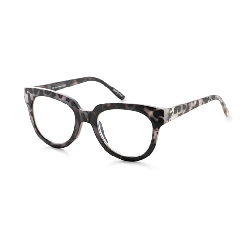 Signature Blue Light Filtering, Magnifying, Anti-Reflective Spring Mounted Computer and Reading Glasses - color: Story of Your Life