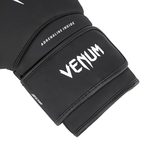 Venum Contender 1.5 Kids Boxing Gloves - color: Black/White, size: 8-Ounce