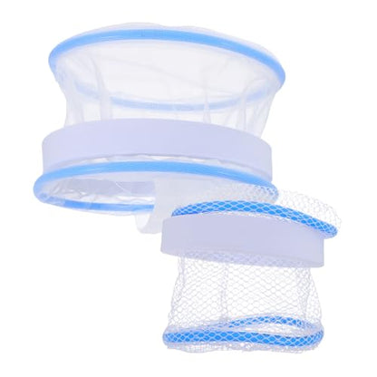 BESPORTBLE 2pcs Floating Breeding Box for Guppies Transparent Nylon Fish Tank Incubator with Mesh Design Stable Structure for Optimal Hatching and Fry Survival