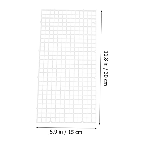 Garneck 1set Fish Tank Divider Cups Isolation Mesh for Breeding Transparent Aquatic Divider for Fish Tank Separation for Aggressive - color: Transparent
