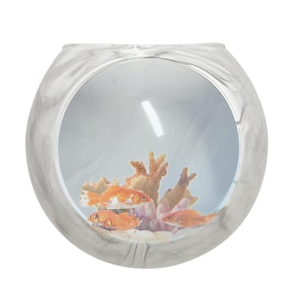 Wall Vases for Flowers | Silicone Wall Vases for Flowers - Fish Tank Mount, Clear Terrarium Air Plant Holder Propagation Station for Hydroponics Plants