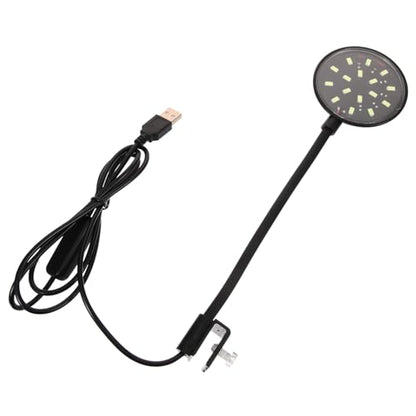 Mikikit Led Aquarium Light Clip Fish Tank Lamp for Aquariums USB Powered for Enhancing Aquatic Plants and Fish Visibility