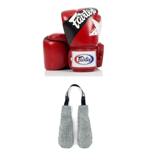 Fairtex BGV1 Boxing Gloves with Deodorizer Inserts | Shock Absorbent Gloves + Odor & Moisture Absorber for Boxing, MMA, Muay Thai | Perfect Bundle for Clean & Durable Gear