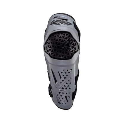 Leatt Unisex-Adult Motorcycle Pivoting Knee and Shin Hard Shell Impact Foam Guard - color: White, size: Small/Medium